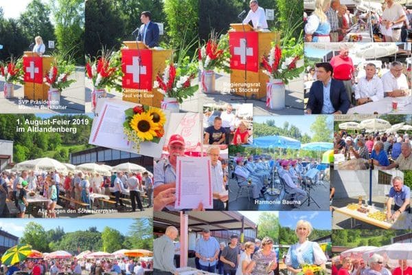 1. August Feier in Bauma