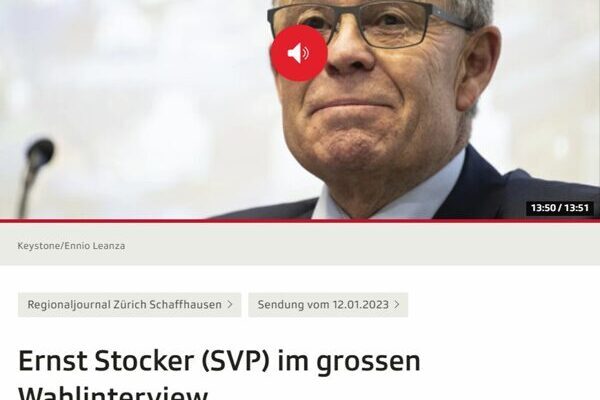 Ernst Stocker im grossen Wahlinterview